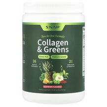 Collagen Peptides + Super Greens Коллаген Snap Supplements