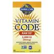 Vitamin Code RAW D3 2000 IU, Вітамін D3 Холекальциферол, 60 ка...