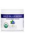 Фото товара Голубика, Organic Freeze-Dried Wild Blueberry Powder, 162 г