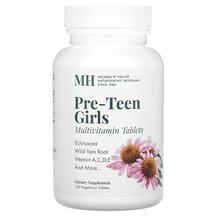 Pre-Teen Girls Мультивитамины 120 таблеток
