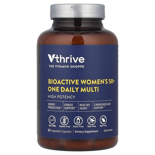 Основне фото товара Bioactive Women's 50+ One Daily, Вітаміни для жінок 50+, 60 