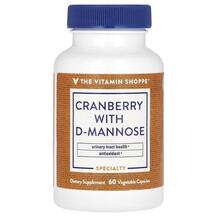 Журавлина Cranberry with D-Mannose TheVitaminShoppe