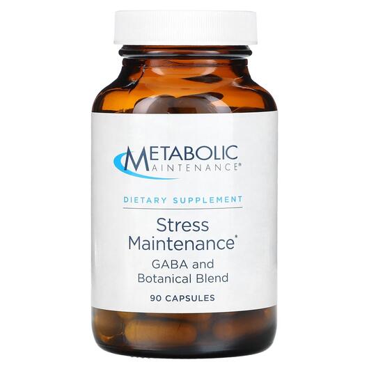 Основное фото товара Metabolic Maintenance, ГАМК, Anxiety Control Plus, 90 капсул