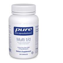 Multi t/d Мультивитамины Pure Encapsulations 120 капсул