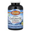 Фото товару Carlson, Cod Liver Oil Gems, Олія печінки тріски, 300 капсул