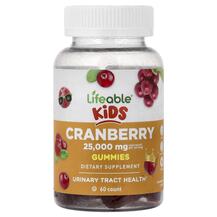 Журавлина Kids Cranberry Gummies Lifeable 60 таблеток