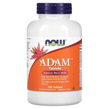 Вітаміни для чоловіків ADAM Tablets Men's NOW