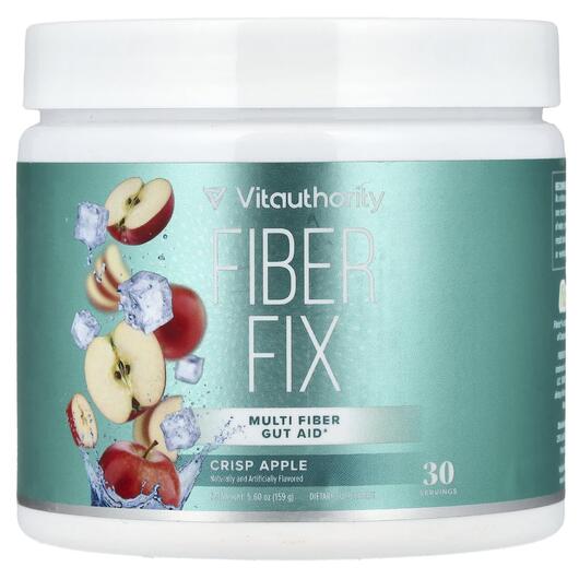 Основное фото товара Fiber Fix Multi Fiber Gut Aid Crisp Apple, Конфеты с клетчаткой, 