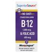 Цианокобаламин B12, Cyanocobalamin B-12 & Folic Acid, 60 т...