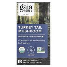 Гриб Хвіст Індички 400 мг Turkey Tail Mushroom Gaia