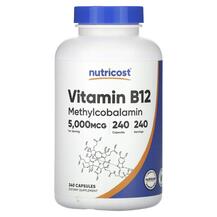 Vitamin B12 5000 mcg Витамин B1 Тиамин Nutricost