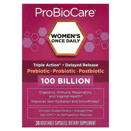 Основне фото товара Women's Once Daily Probiotic 100 Billion, Пробіотики для жін