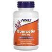 Фото товара NOW, Кверцетин, Quercetin 500 mg, 100 капсул