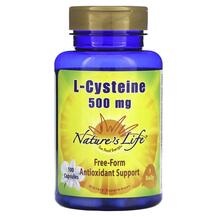 L-Цистеїн L-Cysteine 500 mg Natures Life 100 капсул