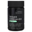 Sports Research, Vegan Omega-3, Веганська Омега-3, 60 капсул