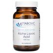 Фото товару Alpha Lipoic Acid 300 mg, Альфа ліпоєва 300 мг, 100 капсул