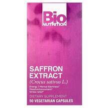 Saffron Extract Шафран Bio Nutrition 50 капсул