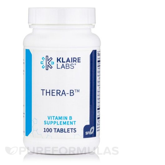Основне фото товара Klaire Labs, Thera-B, B-комплекс, 100 таблеток