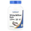 Фото товара Nutricost, Кора Белой Ивы, White Willow Bark 1200 mg, 120 капсул