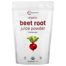 Порошковий сік Organic Beet Juice Powder Micro 454 г