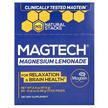 Фото товару MagTech Magnesium Drink Mix Lemonade 20 Stick, Магній, 3.23 g Eac