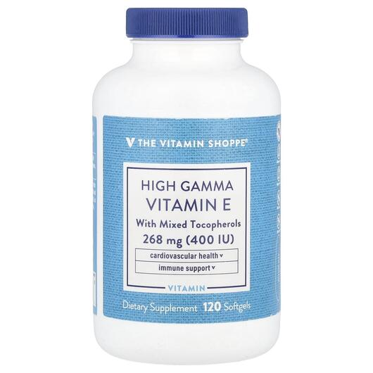 Основне фото товара High Gamma Vitamin E With Mixed Tocopherols, Вітамін E Токофероли