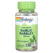Фото товару Solaray, Garlic Parsley 530 mg, Екстракт Часнику, 100 капсул