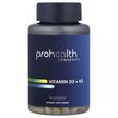 Фото товару ProHealth Longevity, Vitamin D3 and K2, Вітамін D, 90 капсул