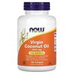 NOW, Coconut Oil, Кокосова олія першого віджиму, 120 капсул
