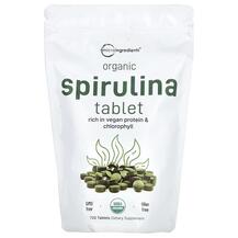Organic Spirulina Tablet Спирулина Micro Ingredients