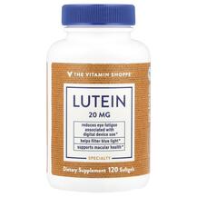 Лютеїн Lutein 20 mg TheVitaminShoppe 120 капсул