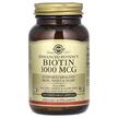 Фото товару Solgar, Biotin 1000 mcg, Біотин 1000 мкг, 250 капсул