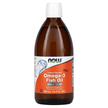 Фото товару NOW, Omega 3 Fish Oil, Омега 3, 500 мл