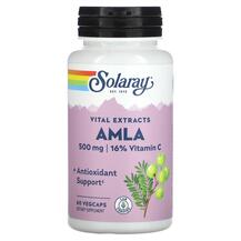 Амла Vital Extracts AMLA 500 mg Solaray 60 капсул