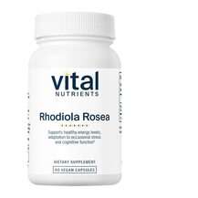 Родіола Rhodiola rosea 3% 200 mg Vital Nutrients 60 капсул