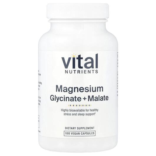 Основне фото товара Vital Nutrients, Magnesium 120 mg, Магній, 100 капсул