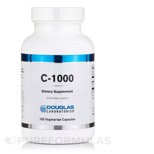 Основное фото товара Douglas Laboratories, Витамин C, C-1000, 100 капсул