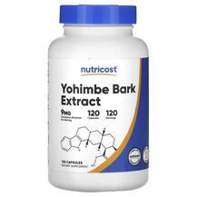 Yohimbe Bark Extract 9 mg Йохимбе Nutricost