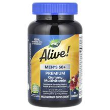 Alive! Men's 50+ Gummy Vitamins Мультивитамины