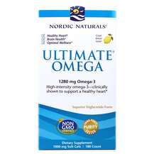 Nordic Naturals, Ultimate Omega 3 1280 mg, Ультимейт Омега, 18...