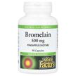 Фото товара Natural Factors, Бромелайн 500 мг, Bromelain 500 mg 90, 90 капсул