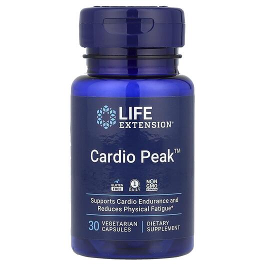 Основне фото товара Life Extension, Cardio Peak, Кардіо комплекс, 30 капсул