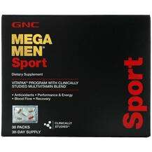 Mega Men Sport Vitapak Витамины Мега Мен GNC 30 шт
