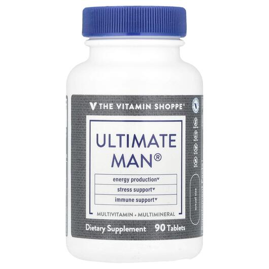 Основне фото товара Ultimate Man Multivitamin & Multimineral, Мінеральні добавки,