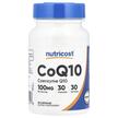 Nutricost, CoQ10 100 mg, Коензим CoQ10, 30 капсул