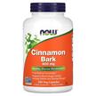 NOW, Cinnamon Bark 600 mg, Кориця Кора 600 мг, 240 капсул