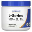 Nutricost, L-Серин, L-Serine Powder Unflavored, 227 г