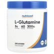 Nutricost, L-Glutamine Unflavored, L-Глутамін, 300 г