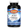 Фото товару Carlson, ACES + Omega, Омега 3, 180 капсул