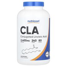 CLA 2400 mg Линолевая кислота Nutricost 240 капсул